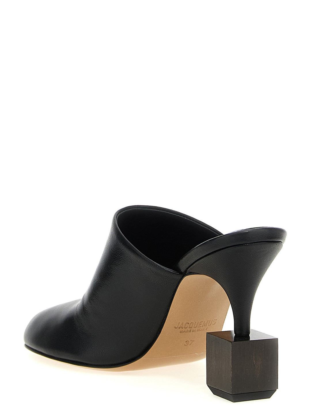 Women’s Jacquemus Black Lamb Leather High Heel Pumps
