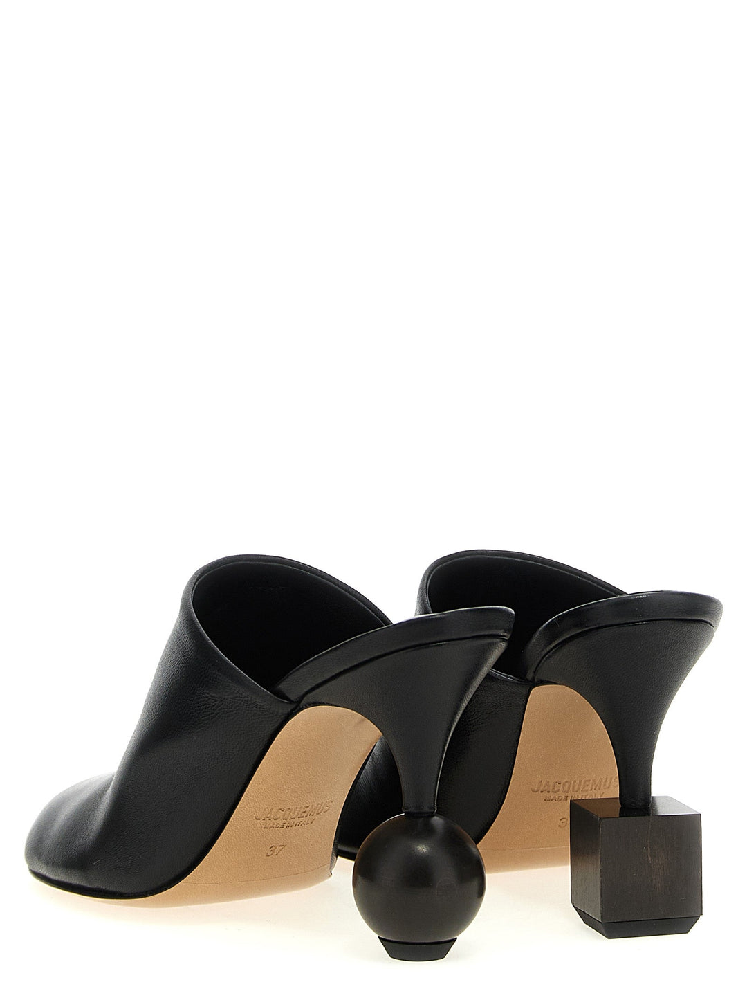 Women’s Jacquemus Black Lamb Leather High Heel Pumps
