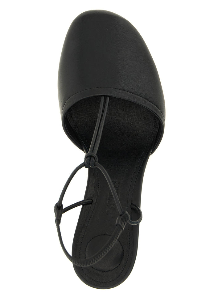 Women’s Jacquemus Black Lamb Leather High Heel Pumps