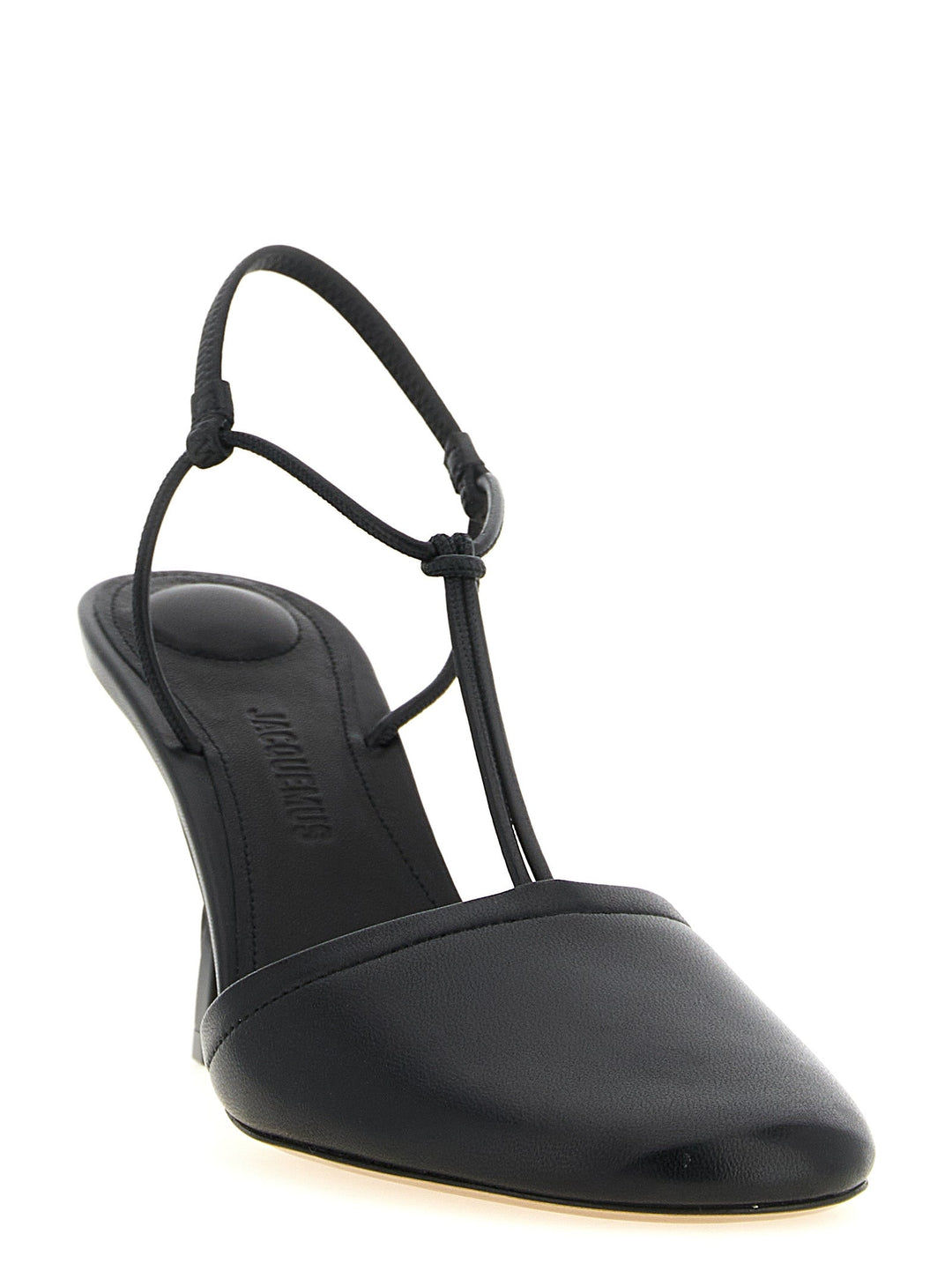 Women’s Jacquemus Black Lamb Leather High Heel Pumps