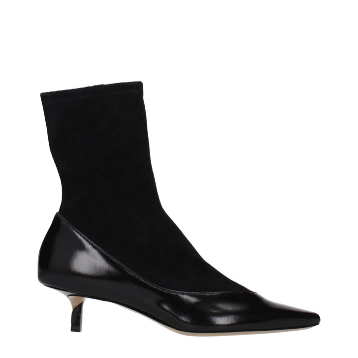 Women’s Jacquemus Black Leather Ankle Boots