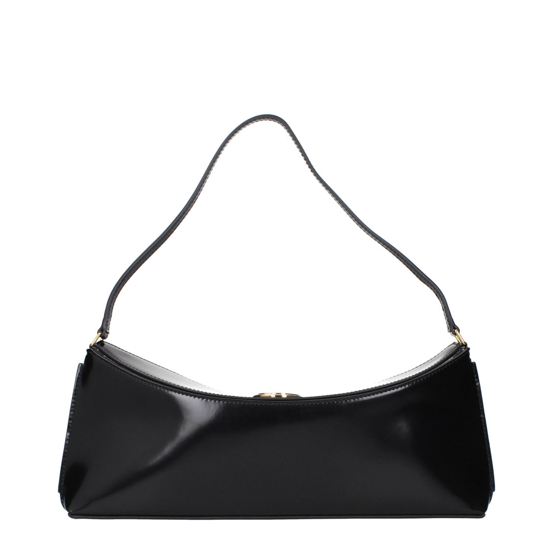 Women’s Jacquemus Black Leather Shoulder Bag