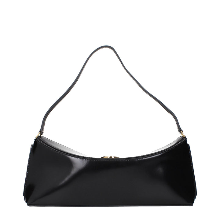 Women’s Jacquemus Black Leather Shoulder Bag
