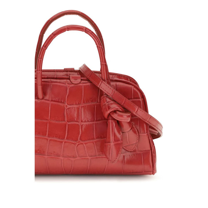 Women’s Jacquemus Red Calf Leather Bos Taurus Handbag