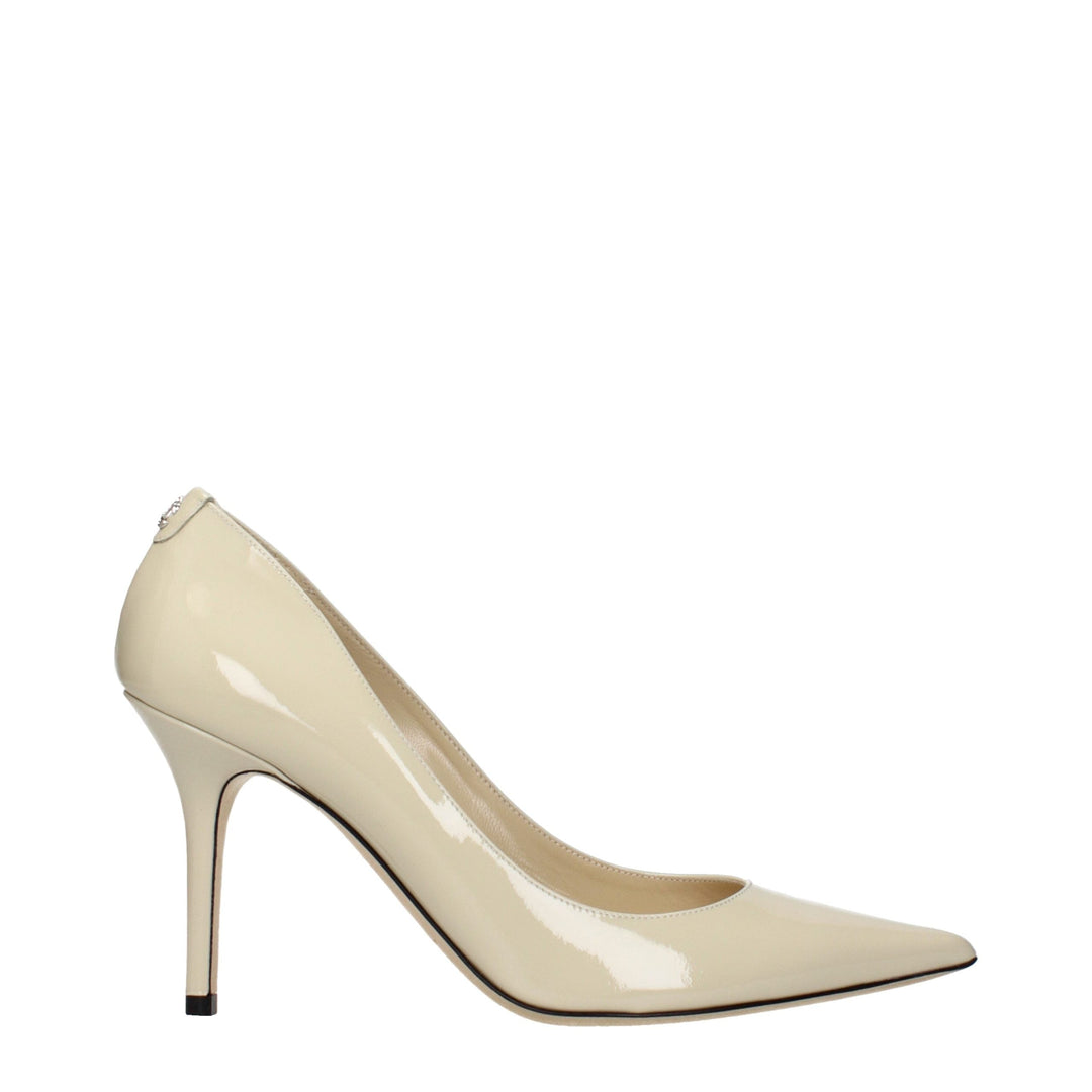 Women’s Jimmy Choo Beige Leather High Heel Pumps