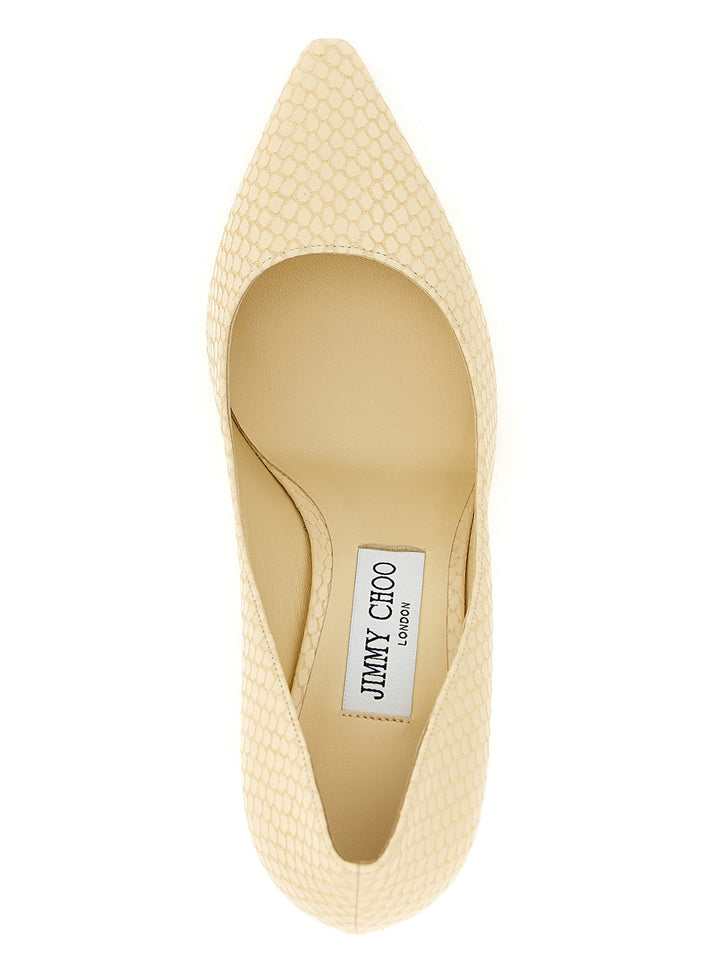 Women’s Jimmy Choo Bicolor Leather High Heel Pumps