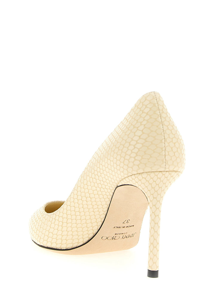 Women’s Jimmy Choo Bicolor Leather High Heel Pumps