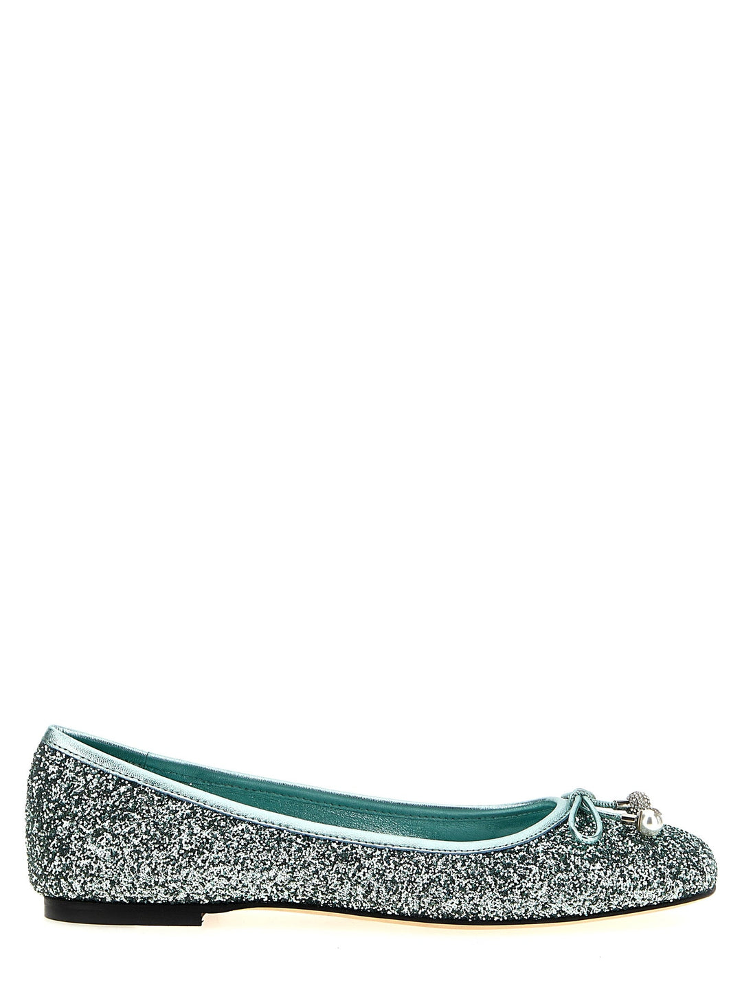 Women’s Jimmy Choo Bicolor Textile Ballet Flats