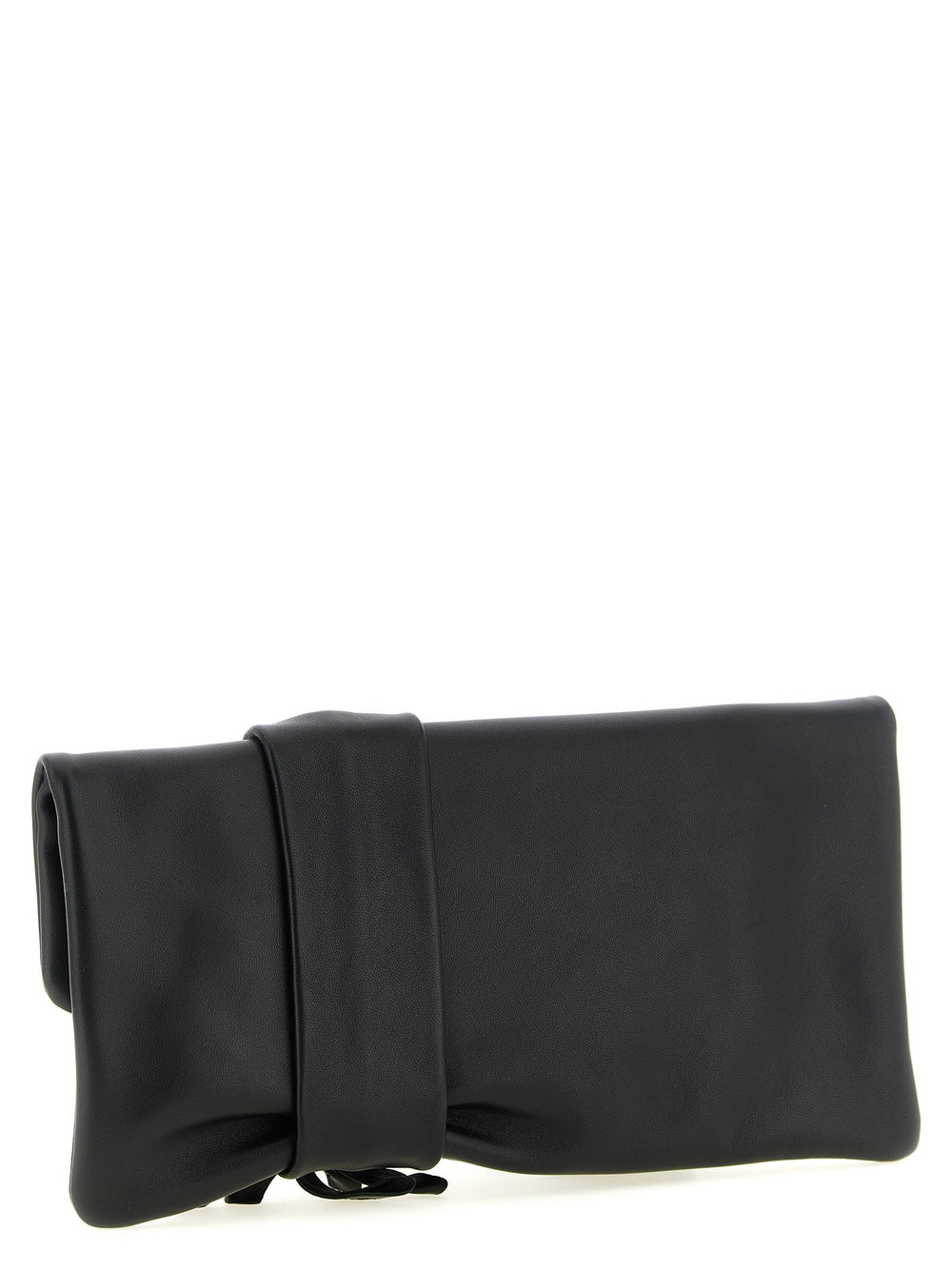 Women’s Jimmy Choo Black Lamb Leather Clutch Bag