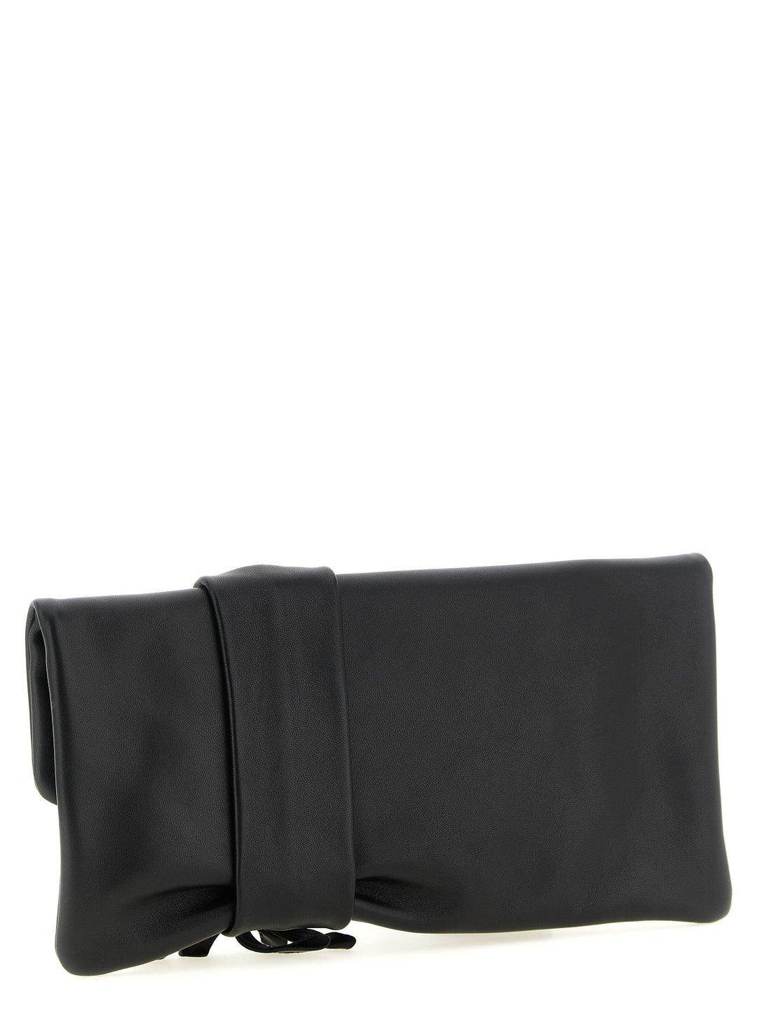 Women’s Jimmy Choo Black Lamb Leather Clutch Bag