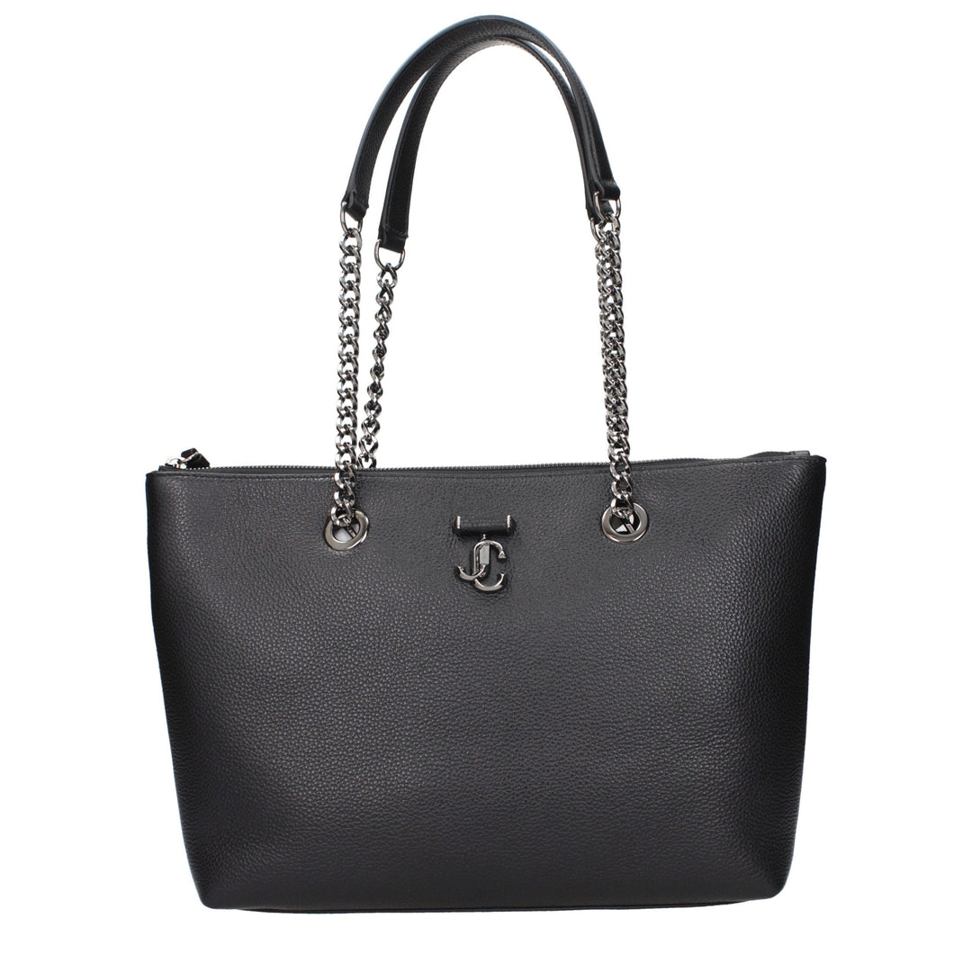 Women’s Jimmy Choo Black Leather Shoulder Bag
