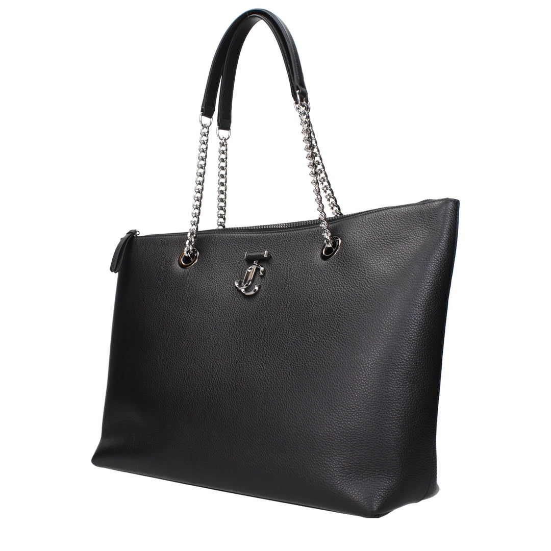 Women’s Jimmy Choo Black Leather Shoulder Bag