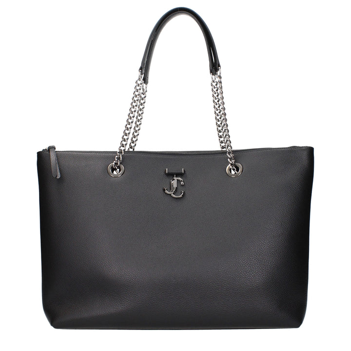 Women’s Jimmy Choo Black Leather Shoulder Bag