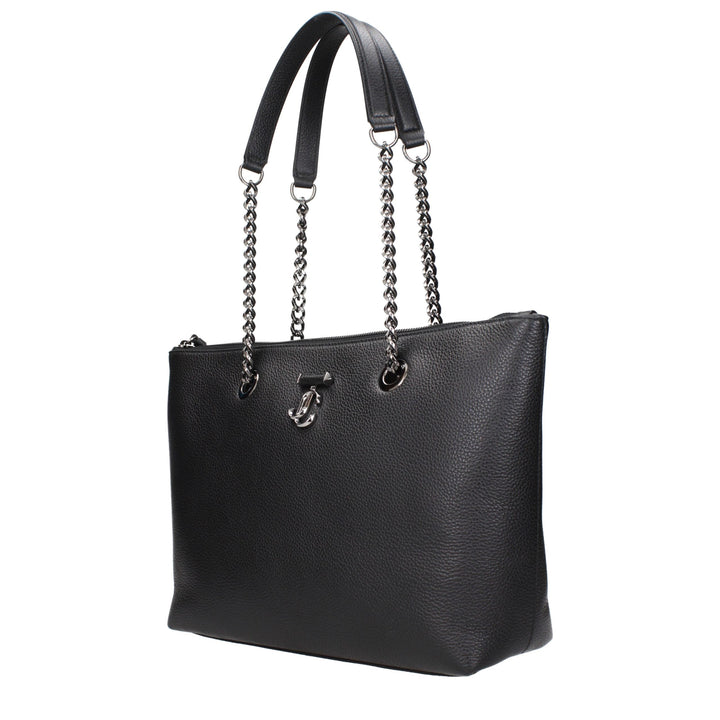 Women’s Jimmy Choo Black Leather Shoulder Bag