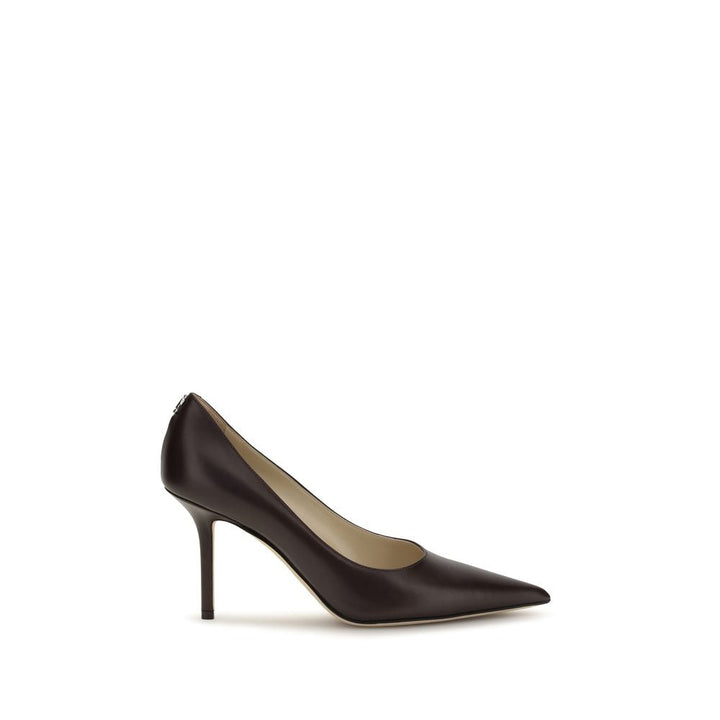 Women’s Jimmy Choo Brown Calf Leather Bos Taurus High Heel Pumps