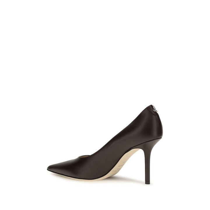 Women’s Jimmy Choo Brown Calf Leather Bos Taurus High Heel Pumps
