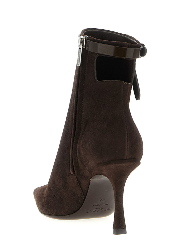 Women’s Jimmy Choo Brown Leather Ankle Boots