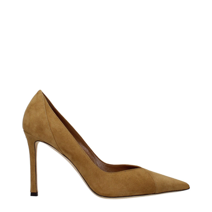 Women’s Jimmy Choo Brown Leather High Heel Pumps