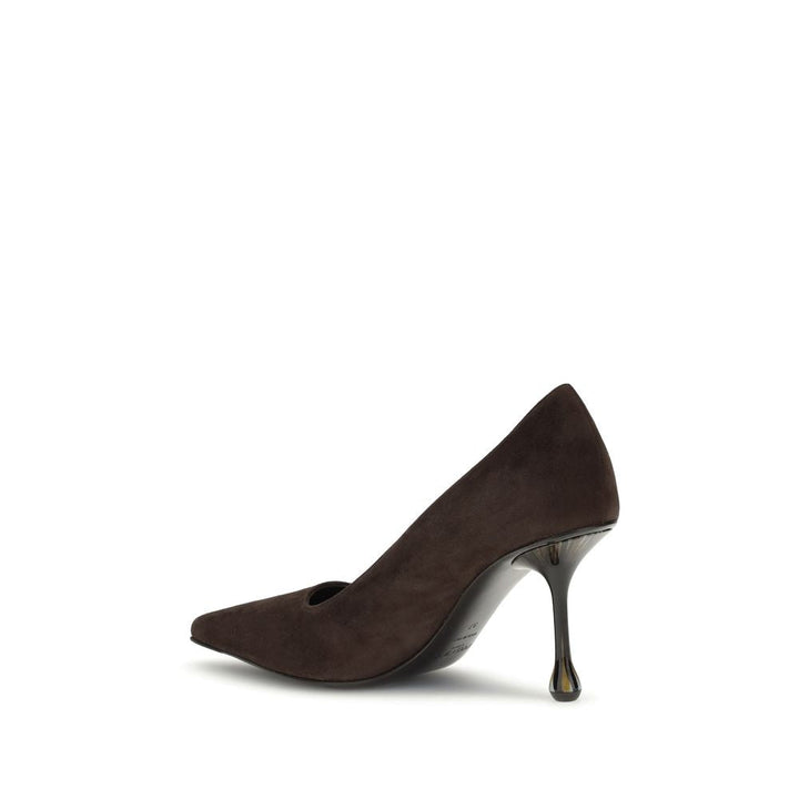 Women’s Jimmy Choo Brown Leather High Heel Pumps