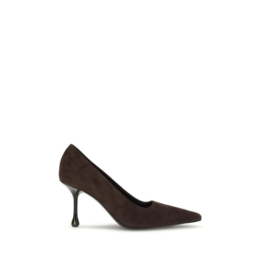 Women’s Jimmy Choo Brown Leather High Heel Pumps