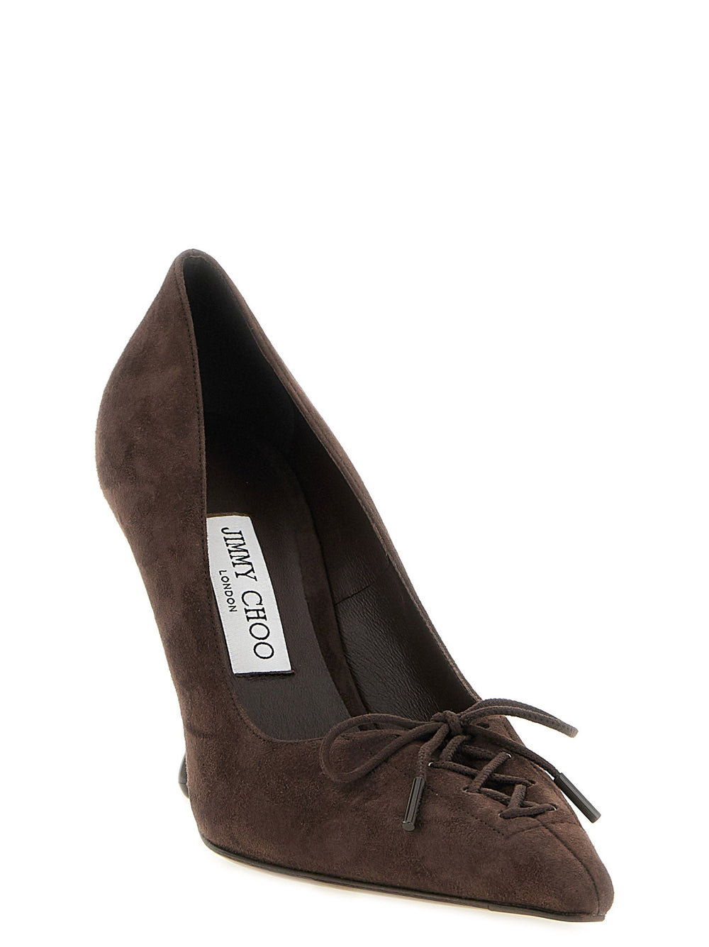 Women’s Jimmy Choo Brown Leather High Heel Pumps