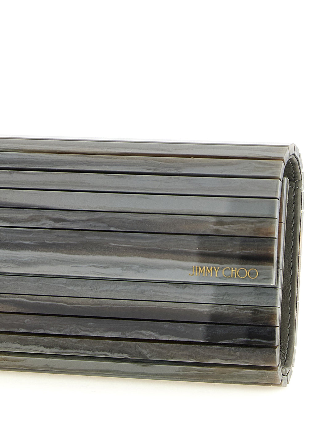 Women’s Jimmy Choo Gray Polyester Clutch Bag