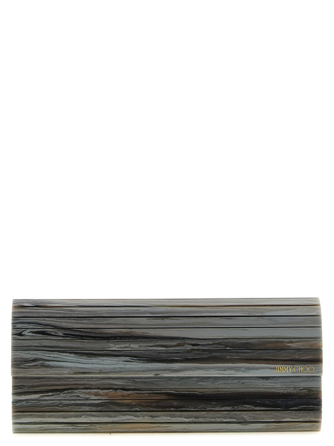 Women’s Jimmy Choo Gray Polyester Clutch Bag
