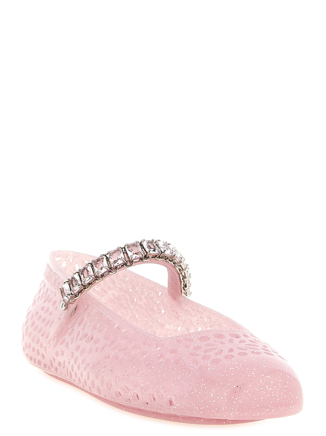 Women’s Jimmy Choo Multicolor Plastic Ballet Flats
