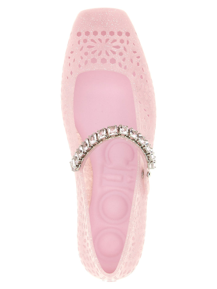 Women’s Jimmy Choo Multicolor Plastic Ballet Flats