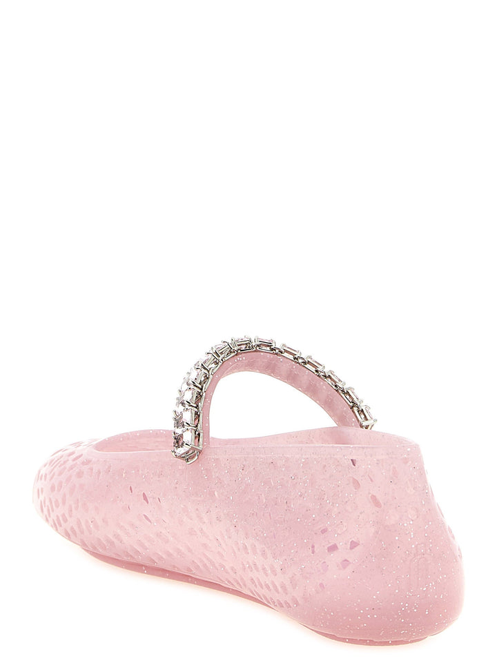 Women’s Jimmy Choo Multicolor Plastic Ballet Flats