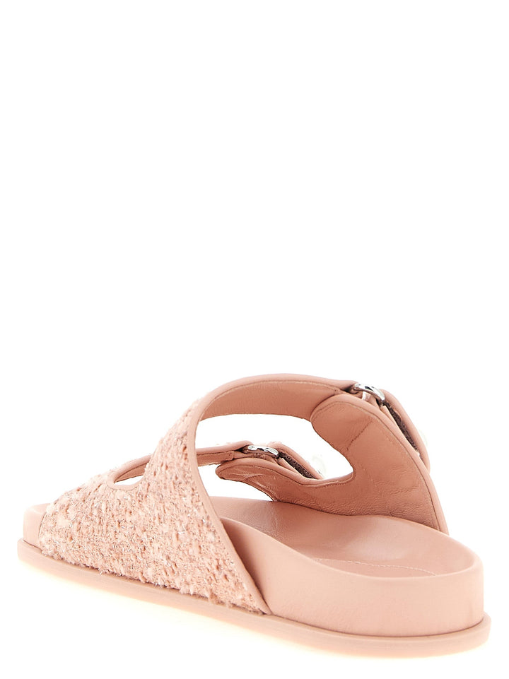 Women’s Jimmy Choo Multicolor Tencel Slides