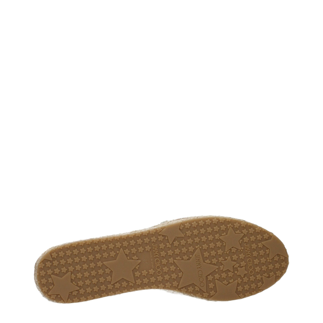 Women’s Jimmy Choo White Leather Espadrilles