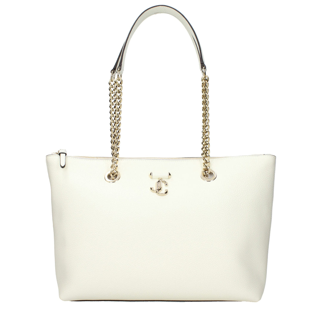Women’s Jimmy Choo White Leather Shoulder Bag