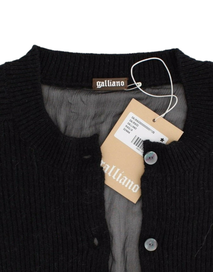 Women’s John Galliano Black Wool Cardigan