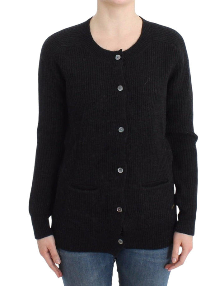 Women’s John Galliano Black Wool Cardigan