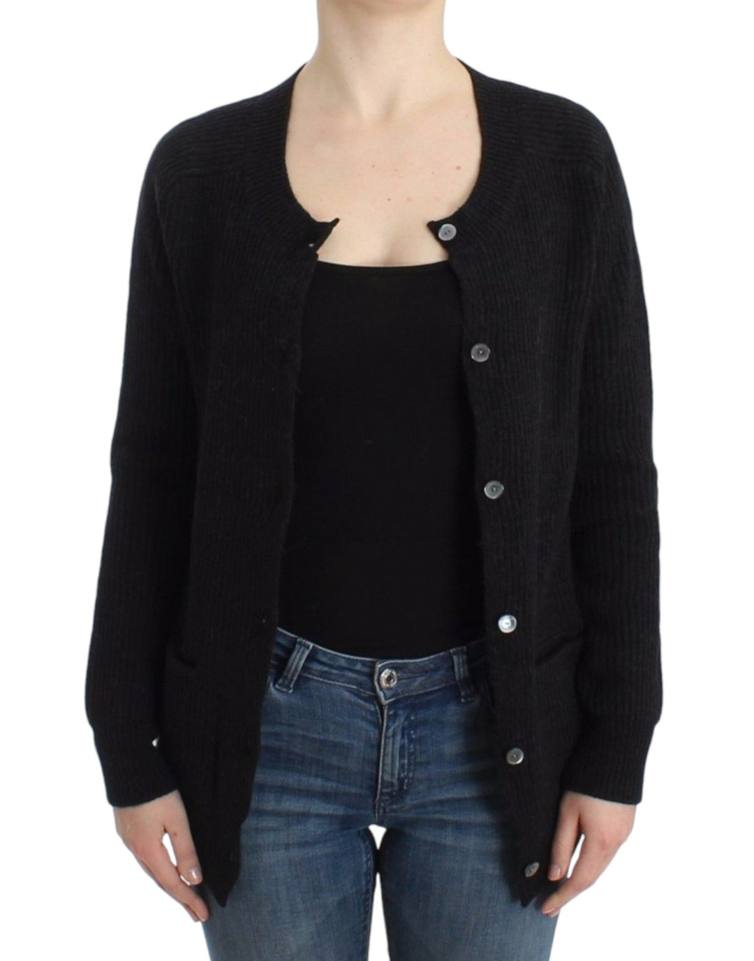 Women’s John Galliano Black Wool Cardigan