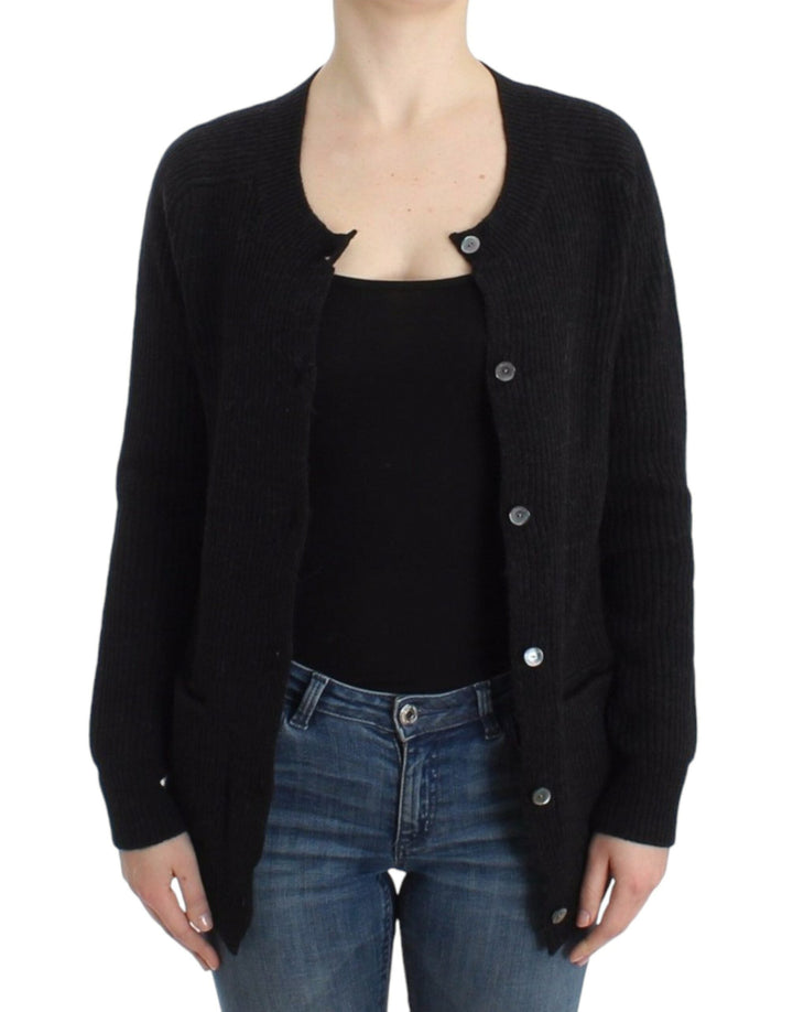 Women’s John Galliano Black Wool Cardigan