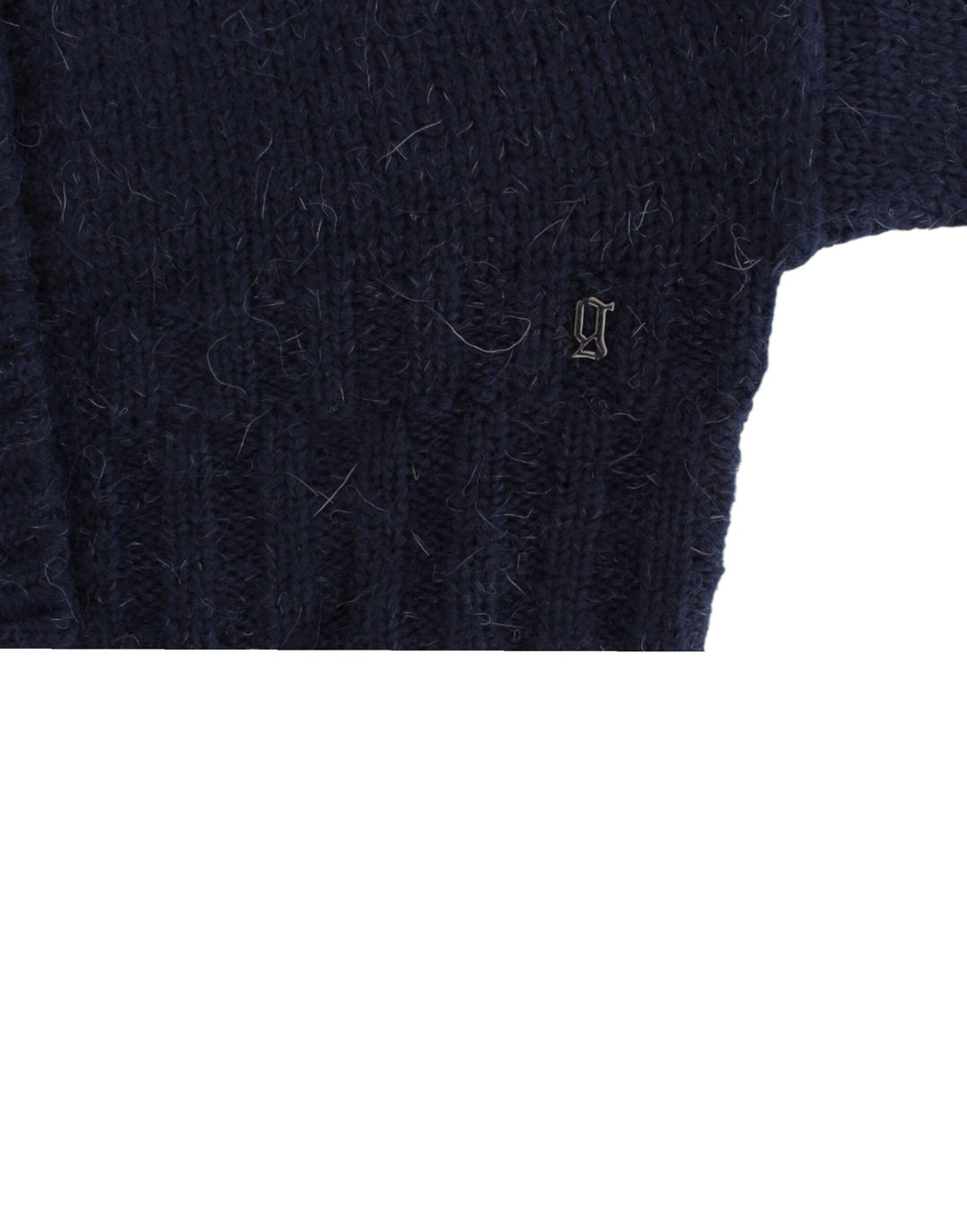 Women’s John Galliano Blue Cropped Cardigan