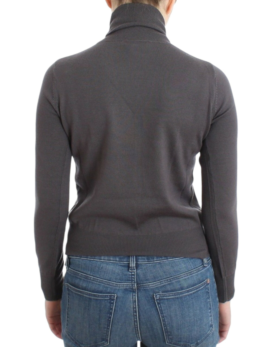 Women’s John Galliano Brown Turtleneck Cotton Sweater