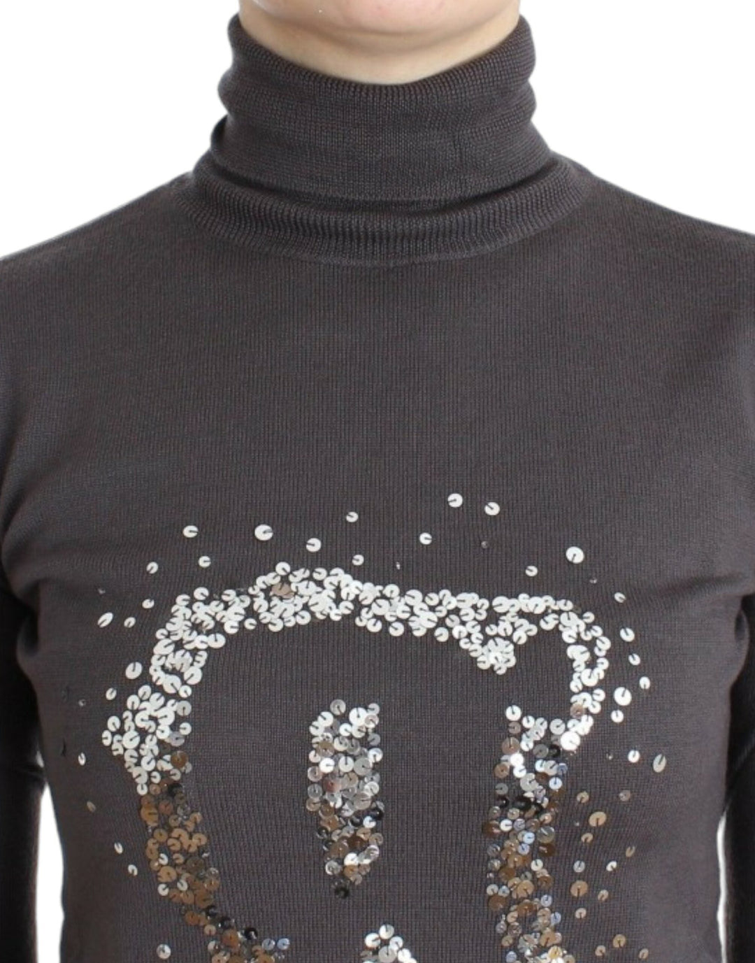 Women’s John Galliano Brown Turtleneck Cotton Sweater