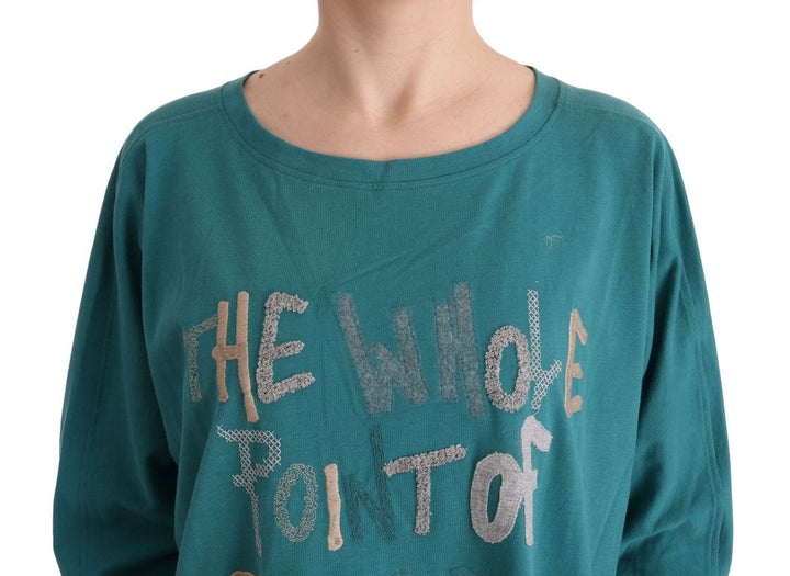Women’s John Galliano Green Cotton Oversized Sweater