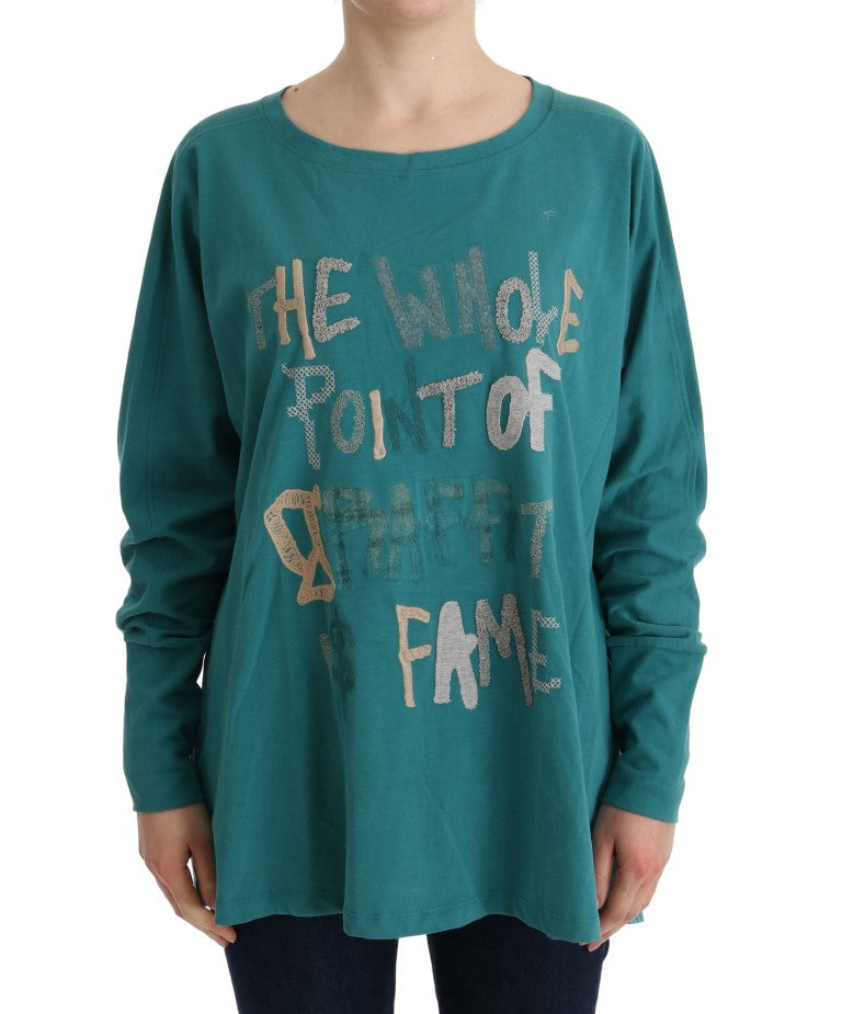 Women’s John Galliano Green Cotton Oversized Sweater