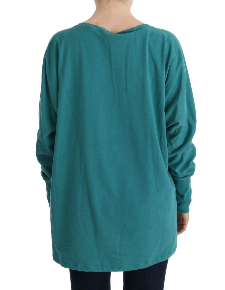 Women’s John Galliano Green Cotton Oversized Sweater