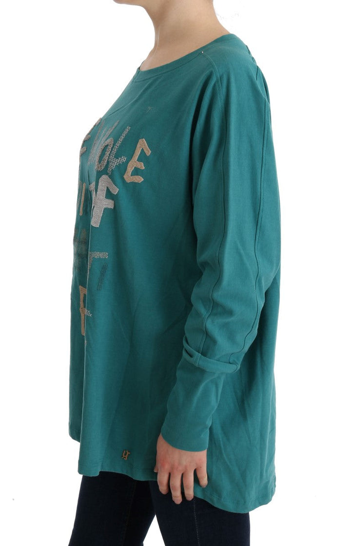 Women’s John Galliano Green Cotton Oversized Sweater