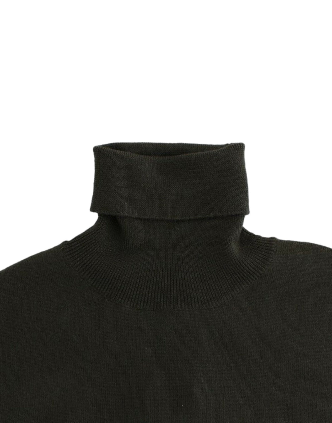 Women’s John Galliano Green Wool Turtleneck Sweater