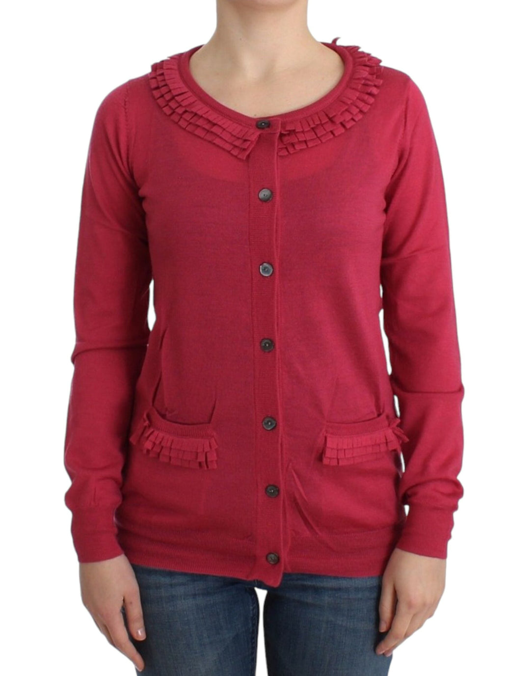 Women’s John Galliano Pink Wool Cardigan
