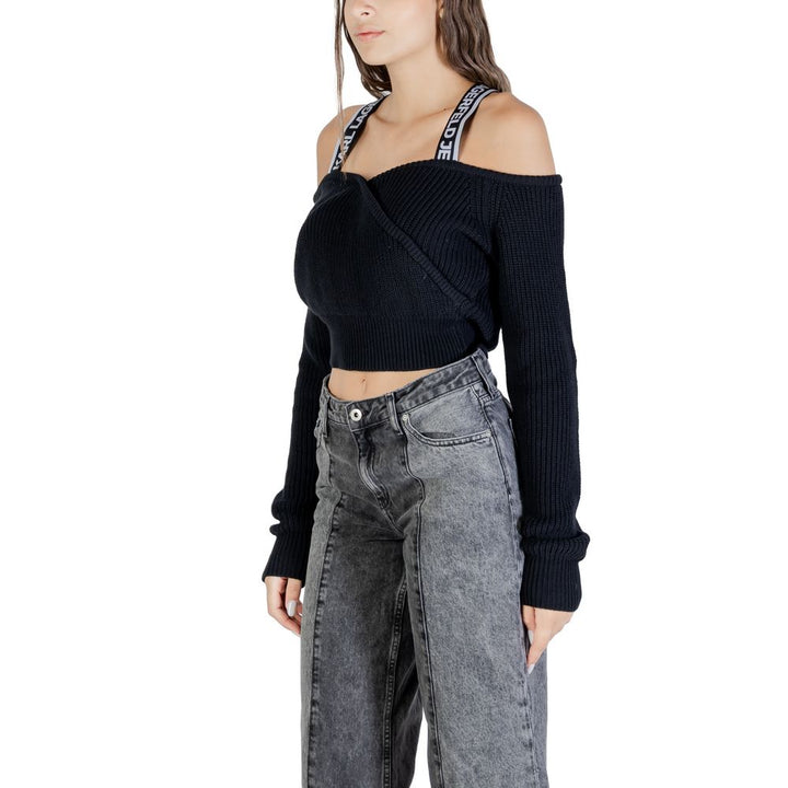 Women’s Karl Lagerfeld Black Cotton Sweatshirt