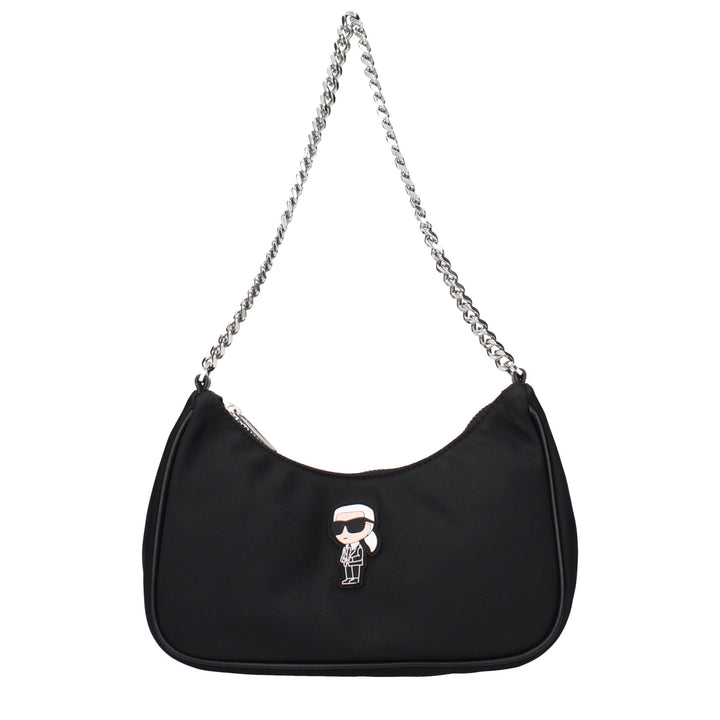 Women’s Karl Lagerfeld Black Fabric Shoulder Bag