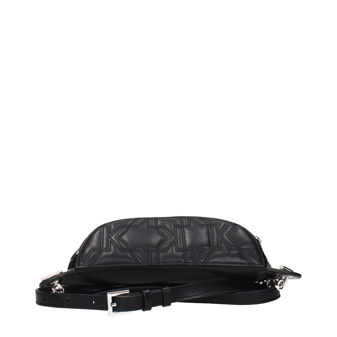 Women’s Karl Lagerfeld Black Leather Backpack