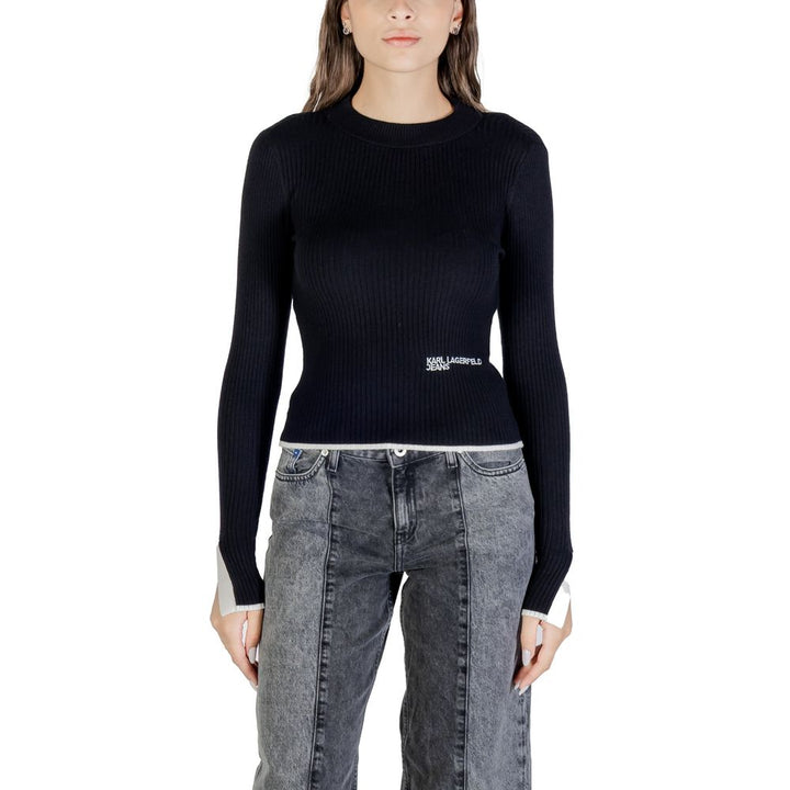 Women’s Karl Lagerfeld Black Viscose Sweatshirt